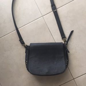 Black crossbody purse